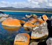 Bay of Fires severo-východné pobrežie Tasmánie